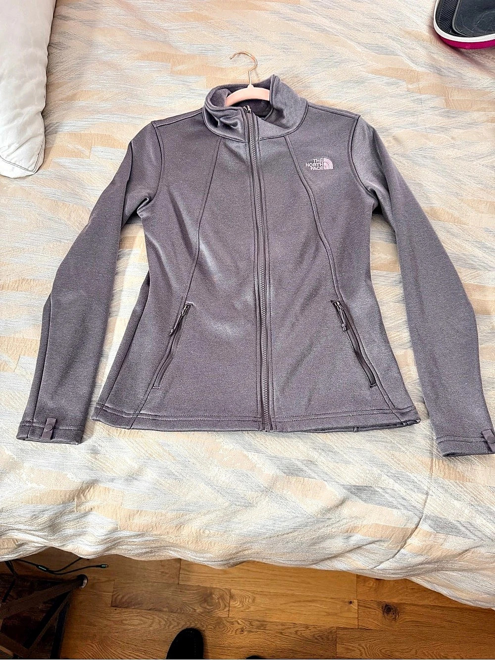 The North Face Women's Skyline Full-Zip Fleece Jacket Gray